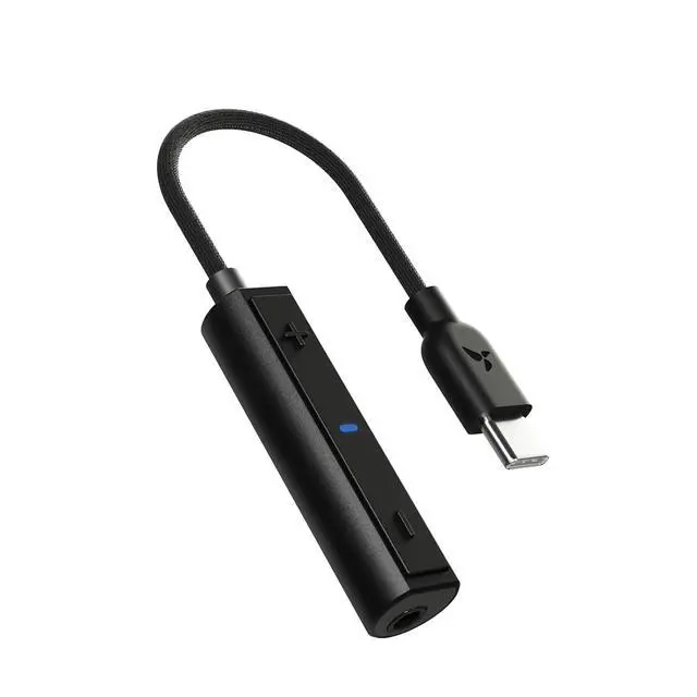 Main image of HiByDigital D1 USB C DAC 32bit/384KHz USB C to 3.5mm Audio Adapter Dongle HiFi Headphone Amplifier for Android/iOS/Windows/Mac