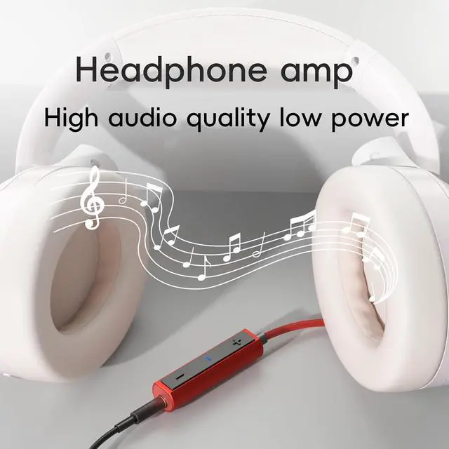 Alt view image 4 of 7 - HiByDigital D1 USB C DAC 32bit/384KHz USB C to 3.5mm Audio Adapter Dongle HiFi Headphone Amplifier for Android/iOS/Windows/Mac