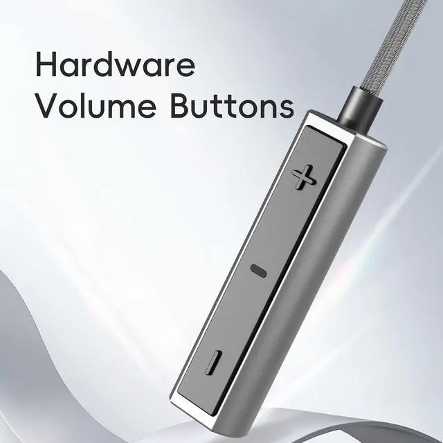 Alt view image 6 of 7 - HiByDigital D1 USB C DAC 32bit/384KHz USB C to 3.5mm Audio Adapter Dongle HiFi Headphone Amplifier for Android/iOS/Windows/Mac