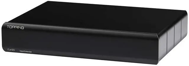 Main image of Ext90 Input Extender with 3 Balanced inputs and 1 Analog Input for Pre90 A90 Discrete (Black)