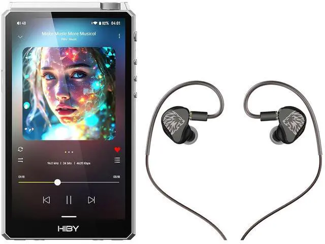 Main image of R6III 2025 DAP Player & YVAIN Hi-Fi in-Ear Monitors