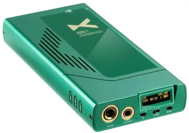 Main image of XD05 T Portable DAC & Tube Balanced Headphone Amplifier - 1500mW AMP ES9039Q2M MQA DAC DSD512 32Bit/768kHz Bluetooth5.1/USB/Coaxial/Optical/AUX Input