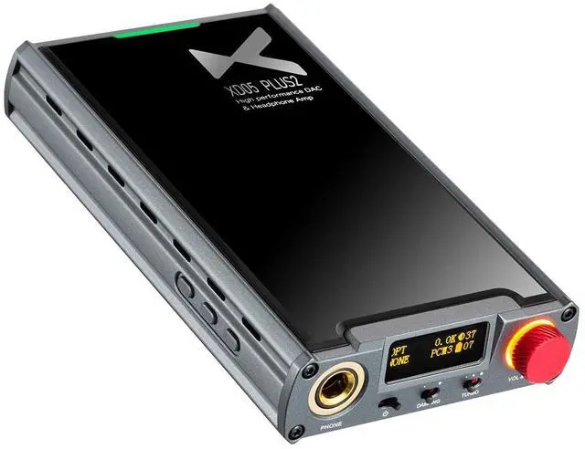 Main image of XD05 PLUS2 Portable DAC Headphone Amp - 1200mw Out Power Bluetooth 5.1 USB Support UAC1.0/2.0 PCM384KHZ/DSD256/MQA with EQ Adjustment