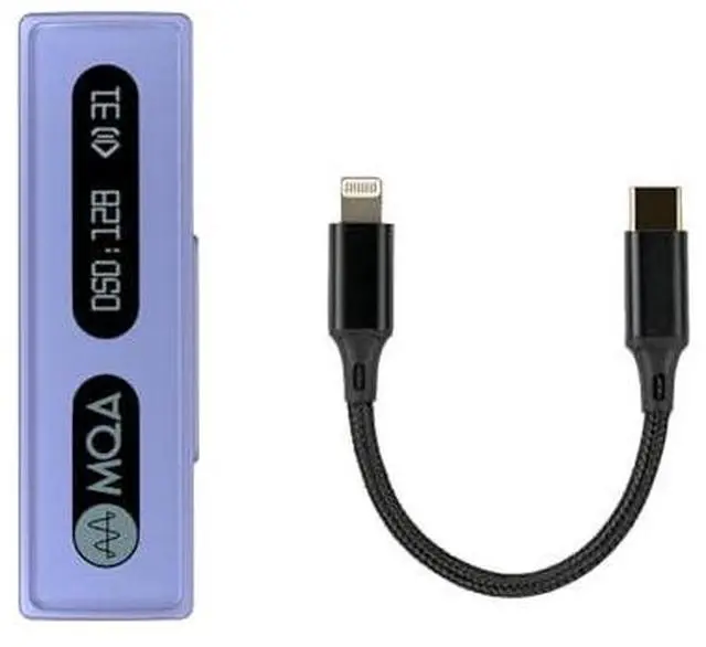 Main image of FC3 USB DAC & USB C OTG Cable (Purple)