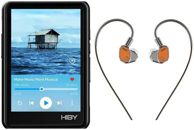 Main image of R3 PROII Music Player & Yacht10 IEM (Black)
