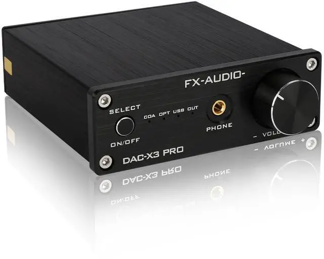 Main image of FX-Audio DAC-X3PRO USB DAC ESS9023 Headphone Amplifier CS8416 Support ASRC Transmission HiFi Portable Decoder Headphone Amp