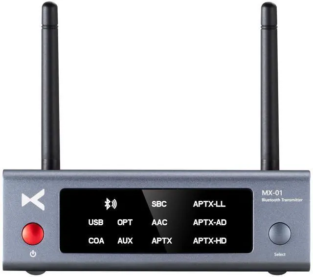 Main image of MX-01 Bluetooth 5.3 HiFi Audio Transmitter Receiver Converted into BT Signals and transmitted to Bluetooth Headphone/amplifiers/Speaker, Support USB/OTP/Coax/AUX Input