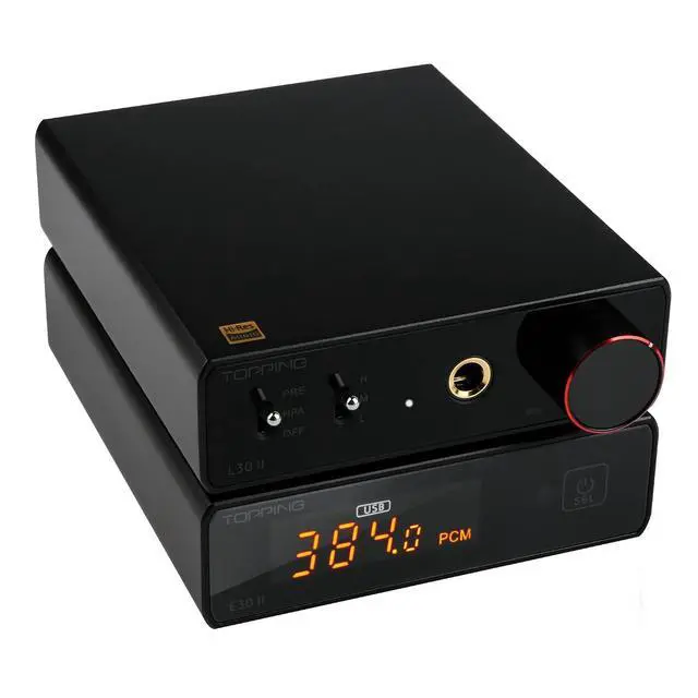 Main image of E30 II DAC Preamp Audio Decoder + L30II NFCA Linear Headphone Amp
