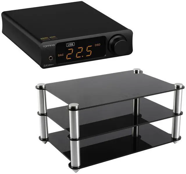 Main image of DX3pro+ DAC and Mini Audio Desktop Rack