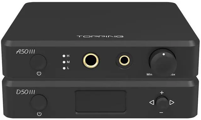 Main image of D50III DAC Preamp and A50III Headphone Amp