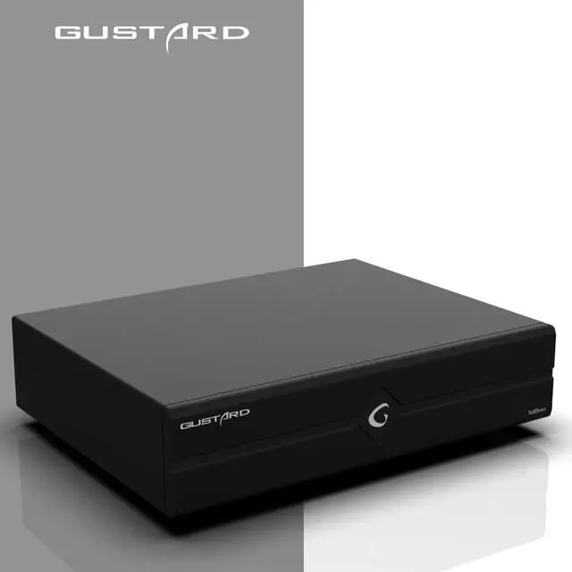 Alt view image 2 of 7 - Gustard N18 pro HiFi Audio Network Switch - 1*SFP + 5*10/100/1000M Adaptive ethernet Interface + 1*10M BNC (Black)