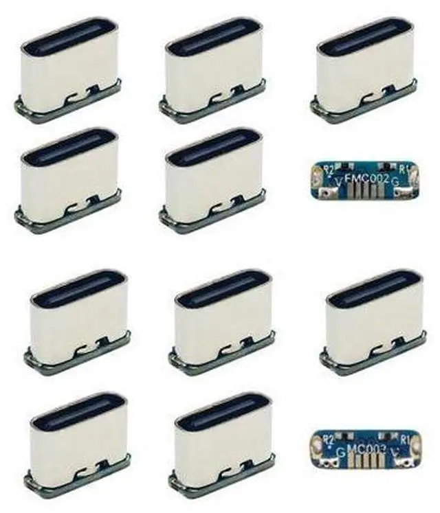 Main image of 10pcs/lot DIY Solder Type-C Female Socket Connector Replace for Micro-USB 5Pin Female SMT Type DC 5V Power