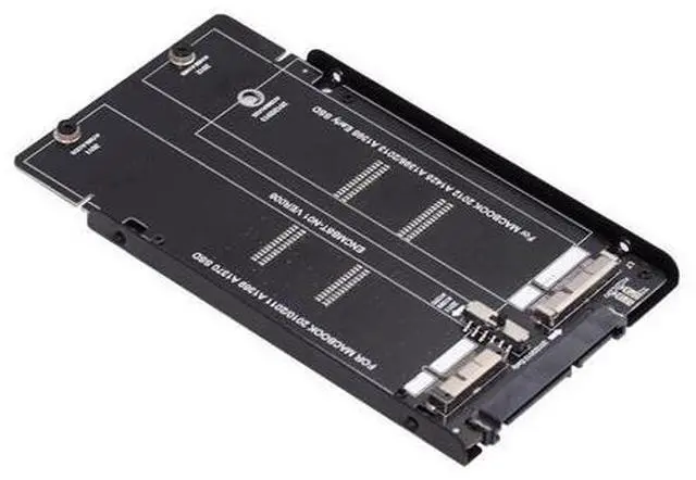 Main image of 2.5inch SATA 22Pin to 2010 2011 2012 Mac Air Pro Retina SSD 12+6Pin 17+7Pin A1425 A1398 MC975 MC976 Case Enclosure