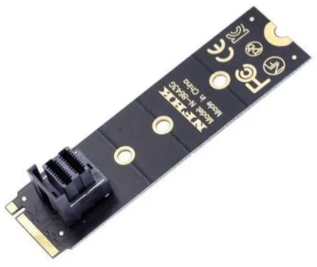 Main image of 22x80mm U.2 Kit SFF-8639 NVME PCIe4.0 SSD Adapter for Mainboard SSD 750 p3600 p3700 M.2 SFF-8643 Mini SAS HD