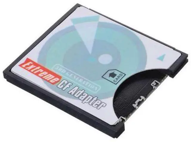 Main image of Camera SD SDHC SDXC to High-Speed Extreme Compact Flash CF Type I Memory Card Adapter