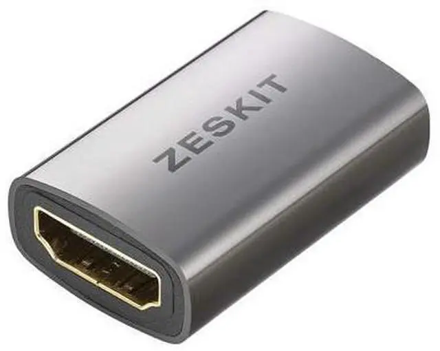 Main image of HDMI Coupler V2 Aluminum Full Shielding 24K Gold Plated Connectors (Female to Female)