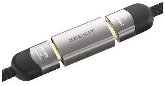 Alt view image 2 of 4 - HDMI Coupler V2 Aluminum Full Shielding 24K Gold Plated Connectors (Female to Female)