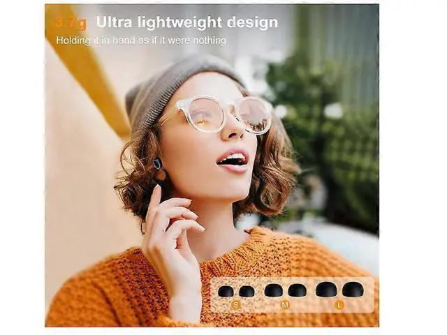 Alt view image 5 of 5 - Bluetooth 5.2 Wireless Earbuds with Noise Cancelling Mic, 144H Playtime, Mini In-Ear Headphones (Black)