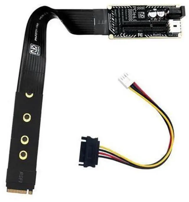Main image of M.2 NGFF NVMe M-Key to PCI-E X1 X4 X8 X16 Cable Graphics Card Extension Adapter PCI-Express for M2 2260 2280
