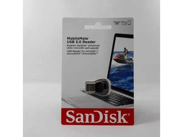 Alt view image 3 of 3 - MobileMate USB 3.0 Card Reader - microSD - USB 3.0 Type A
