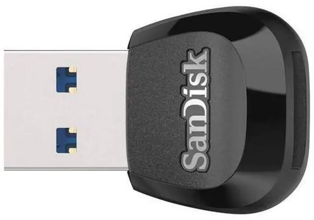 Alt view image 2 of 4 - MobileMate USB 3.0 microSD Card Reader - SDDR-B531-GN6NN