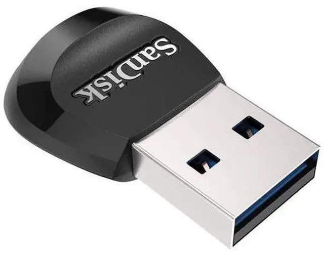 Alt view image 4 of 4 - MobileMate USB 3.0 microSD Card Reader - SDDR-B531-GN6NN