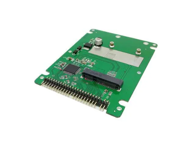Alt view image 2 of 7 - mSATA mini PCI-E SATA SSD to 2.5 inch IDE 44pin Notebook Laptop Hard Disk case Enclosure White