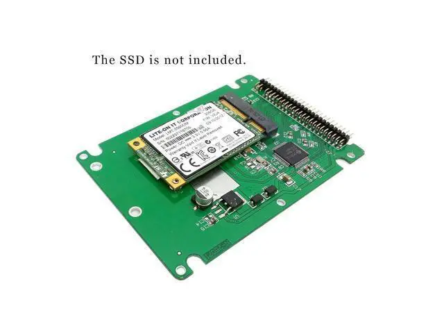 Alt view image 4 of 7 - mSATA mini PCI-E SATA SSD to 2.5 inch IDE 44pin Notebook Laptop Hard Disk case Enclosure White