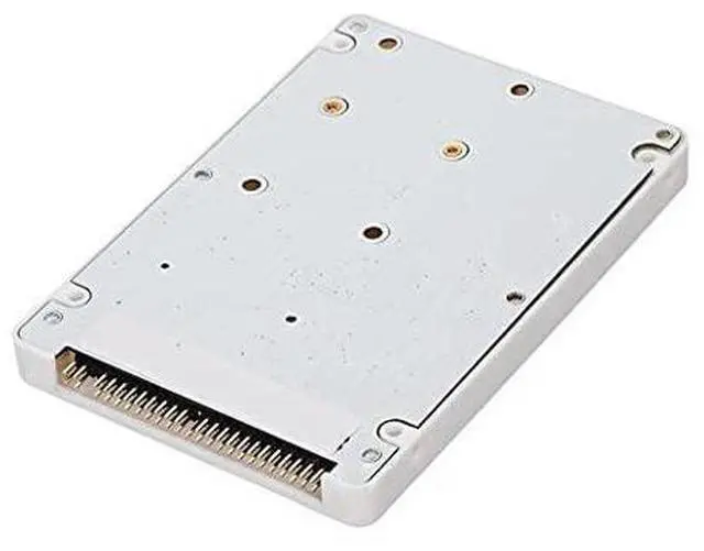 Alt view image 5 of 7 - mSATA mini PCI-E SATA SSD to 2.5 inch IDE 44pin Notebook Laptop Hard Disk case Enclosure White