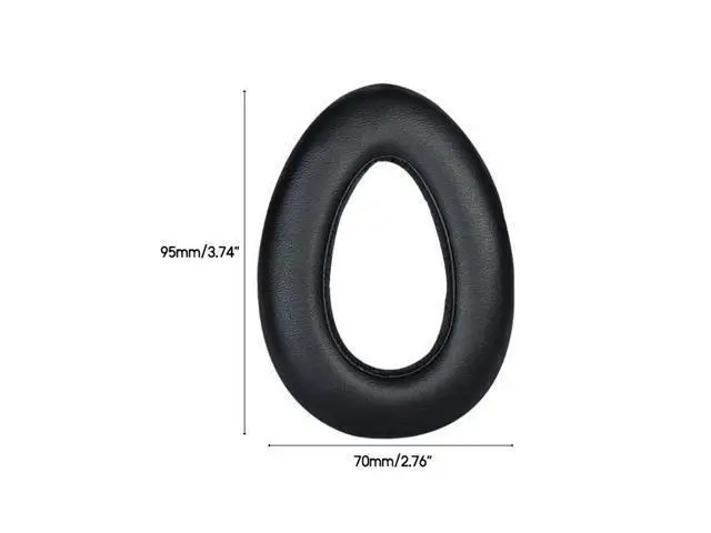 Alt view image 6 of 6 - Elastic Ear Pads Cover for PXC550 Headphone Ear Cushions Sheepskin Earmuff Memory Sponge Ear Cushions Headphone Cover
