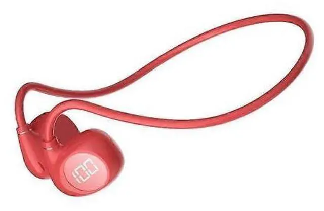 Main image of Open Ear Air Conduction Headphones, Wireless Sport Neckband with Noise Reduction & Sweat Resistant