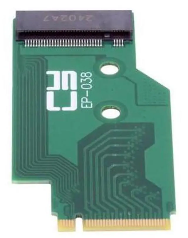 Main image of NGFF NVME M-Key 22x42mm to 22x80mm Male to Female Extension SSD Adapter Compatible with Legion Go Game Boy