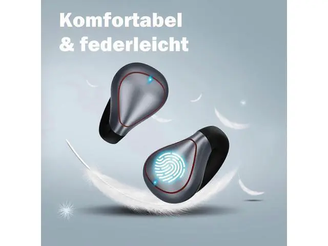 Alt view image 3 of 5 - Open Ear Bluetooth Headphones for Small Ears, IP5 Waterproof Sports Earbuds with Mic & 200H Playtime