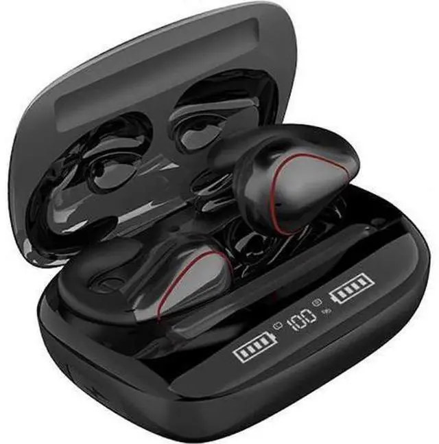 Main image of Open Ear Bluetooth Headphones for Small Ears, IP5 Waterproof Sports Earbuds with Mic & 200H Playtime