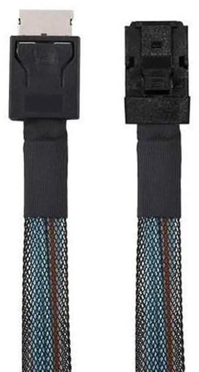 Alt view image 2 of 7 - OCuLink PCIe PCI-Express SFF-8611 4i to SFF-8643 SSD Data Active Cable 50cm