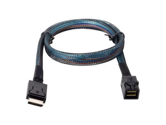 Alt view image 4 of 7 - OCuLink PCIe PCI-Express SFF-8611 4i to SFF-8643 SSD Data Active Cable 50cm