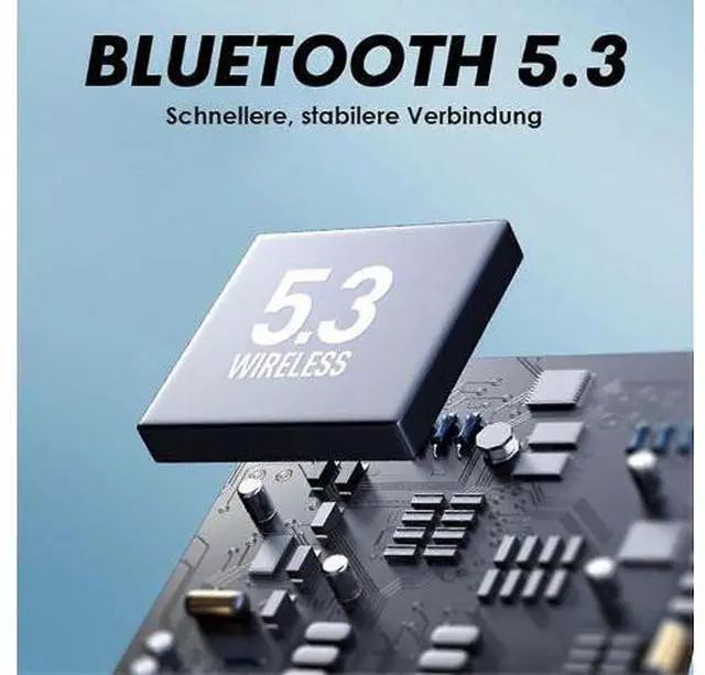 Alt view image 4 of 5 - Open Ear Bluetooth Headphones, Air Line Bone Conduction, 36H Playback, IPX5 Waterproof, Sports & Running
