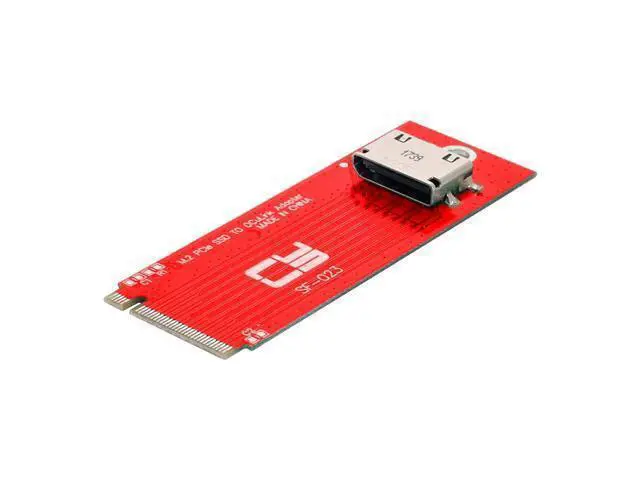 Alt view image 2 of 7 - PCI-E 3.0 M.2 M-Key to Oculink SFF-8612 SFF-8611 Host Adapter for PCIe Nvme SSD 2260 Adapter