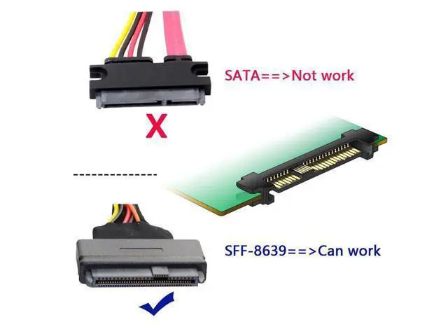 Alt view image 5 of 7 - PCI-E 4.0 X1 Lane to U.2 U.3 Kit SFF-8639 Host Adapter for Motherboard PM1735 NVMe PCIe SSD