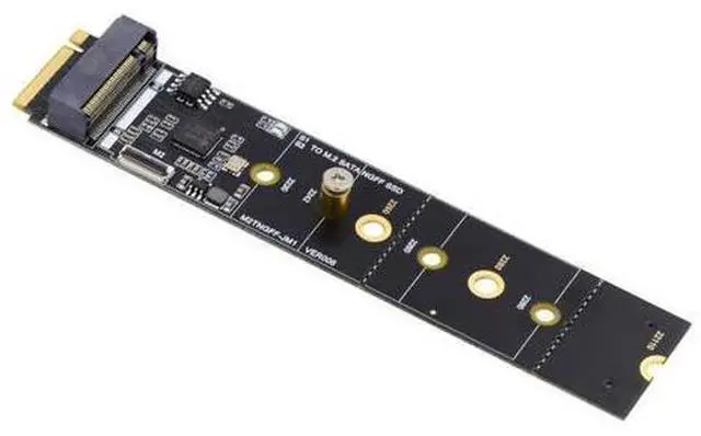 Main image of SATA NGFF Key B+M SSD to NVME M-Key Motherboard Desktop Adapter Converter SSD Card JMB582 2280