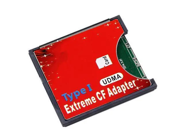 Alt view image 6 of 7 - SD SDHC SDXC to High-Speed Extreme Compact Flash CF Type I Adapter