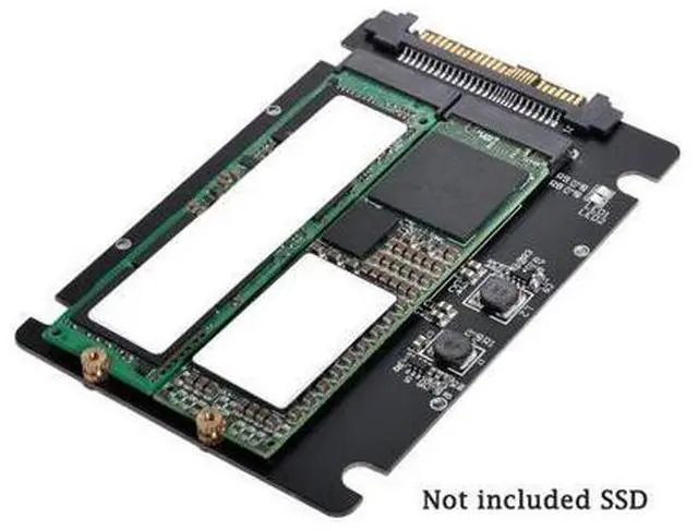 Alt view image 5 of 6 - SFF-8639 NVME U.2 to Combo NGFF M.2 M-Key SATA PCIe SSD Adapter for Mainboard Replace SSD 750 p3600 p3700