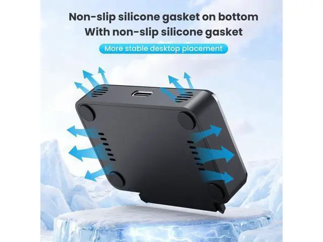 Alt view image 2 of 5 - USB 3.0 USB-C Type-C to Dual NVME M-Key M.2 NGFF & SATA 2.5 Inch SSD Combo Docking Vertical External PCBA Case Enclosure