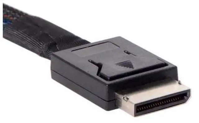 Alt view image 5 of 7 - OCuLink PCIe PCI-Express SFF-8611 4i to SFF-8643 SSD Data Active Cable 50cm