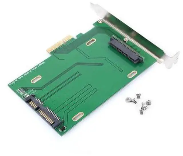 Alt view image 5 of 7 - PCI-E 3.0 x4 Lane to U.2 U2 Kit SFF-8639 Host Adapter for Intel Motherboard & 750 NVMe PCIe SSD