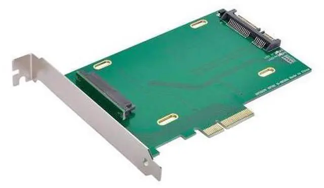 Alt view image 6 of 7 - PCI-E 3.0 x4 Lane to U.2 U2 Kit SFF-8639 Host Adapter for Intel Motherboard & 750 NVMe PCIe SSD