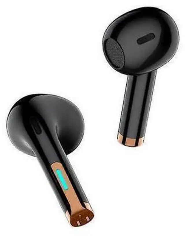 Alt view image 2 of 5 - Wireless Earbuds Bluetooth 5.3, LED Display, Fast Charging, Waterproof In-Ear Headphones (Black)