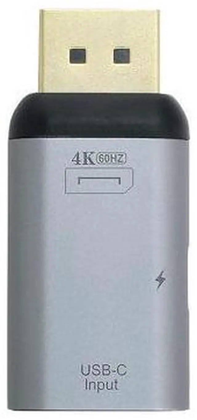 Main image of USB-C Type C Female Source to Displayport DP Sink HDTV & PD Power Adapter 4K 60hz 1080p for Phone & Laptop