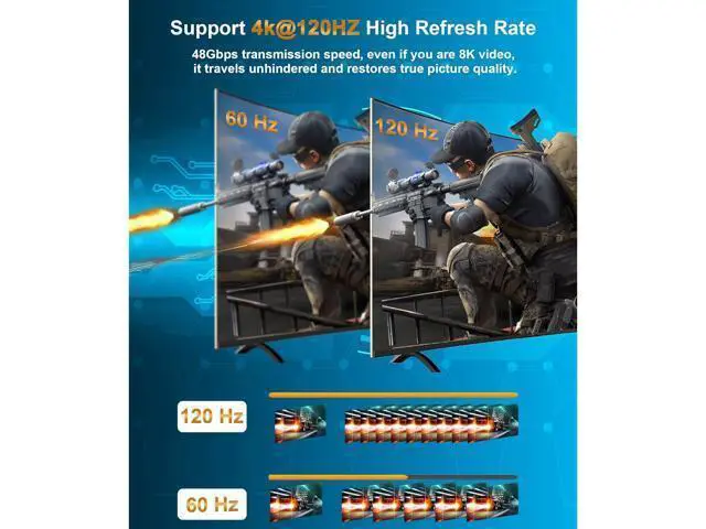 Alt view image 2 of 7 - Zell Hdmi 2.1 Switch, Aluminum Alloy 8K@60Hz Hdmi Switch 3 In 1 Out, 3X1 Hdmi Switcher Selector, Supports 4K@120Hz, Ultra Hd, 4K Hdmi Selector Switcher For Game Consoles, Fire Stick