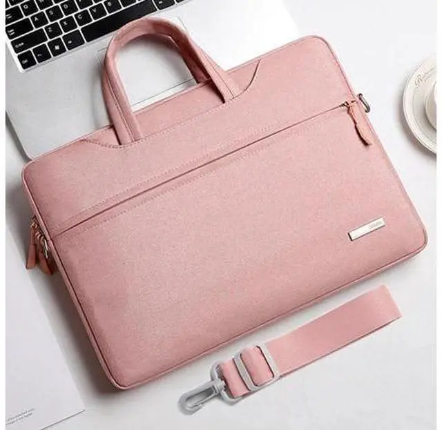Main image of Handbag Laptop Bag Inner Bag with Shoulder Strap, Size:15.6 inch 15.6 inch (Pink)